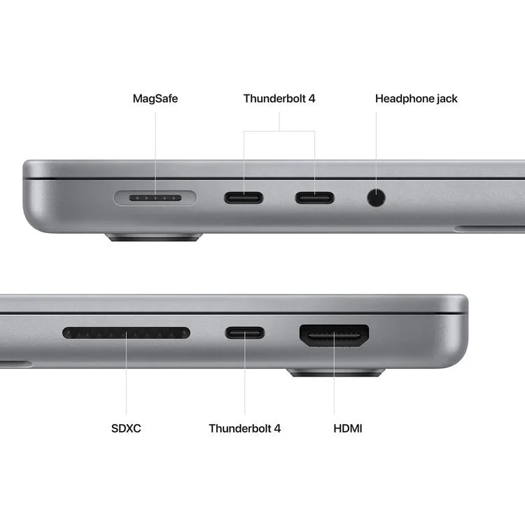 (CTO) 14-in MacBook Pro: M2 Max 12-core CPU 38-core GPU 64GB 4TB Space Gray 96W - Z17G002TU (Jan 23)