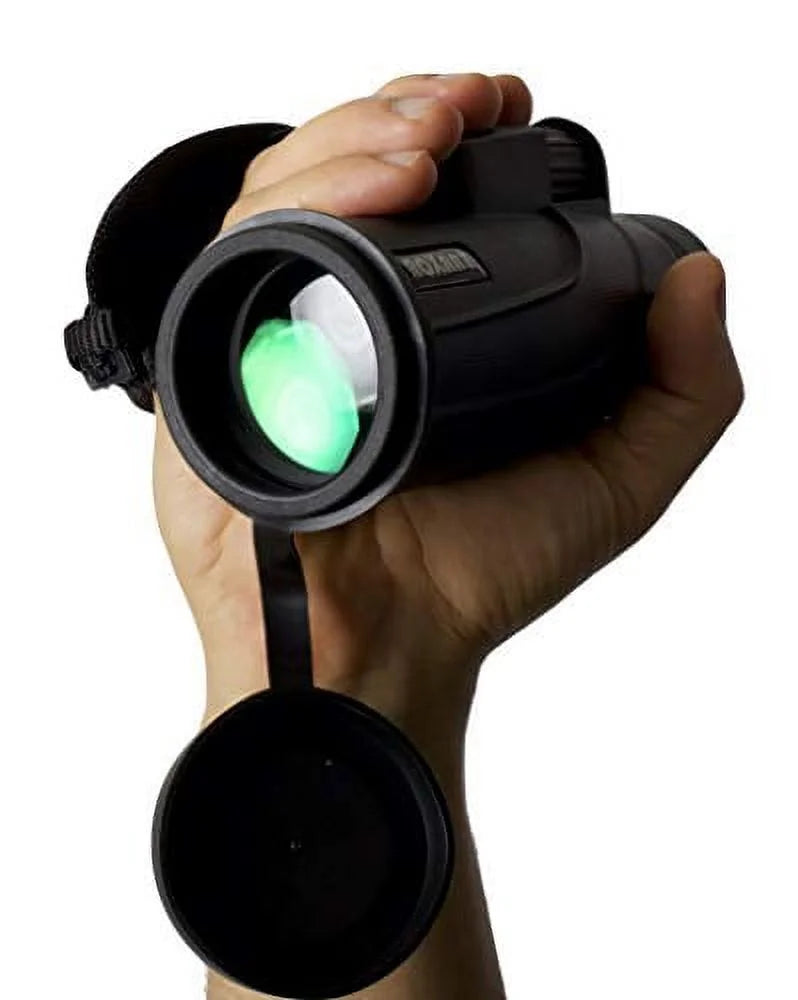 Authentic Roxant Falcon High Definition (One Finger Focus) Monocular + Phone Adapter, Mini Tripod, Case & Lens Caps