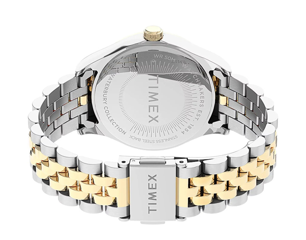 Timex Liquid Legacy with Swarovski� Crystals 34mm Stainless Steel Bracelet Women's Watch