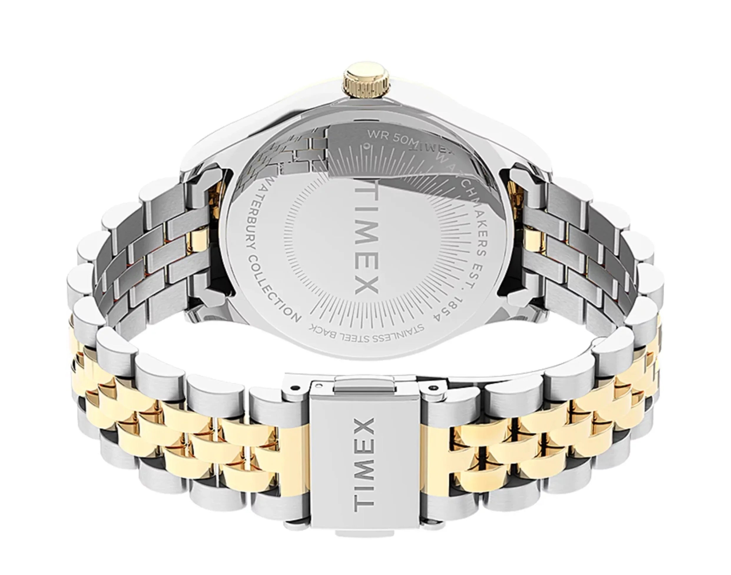 Timex Liquid Legacy with Swarovski� Crystals 34mm Stainless Steel Bracelet Women's Watch
