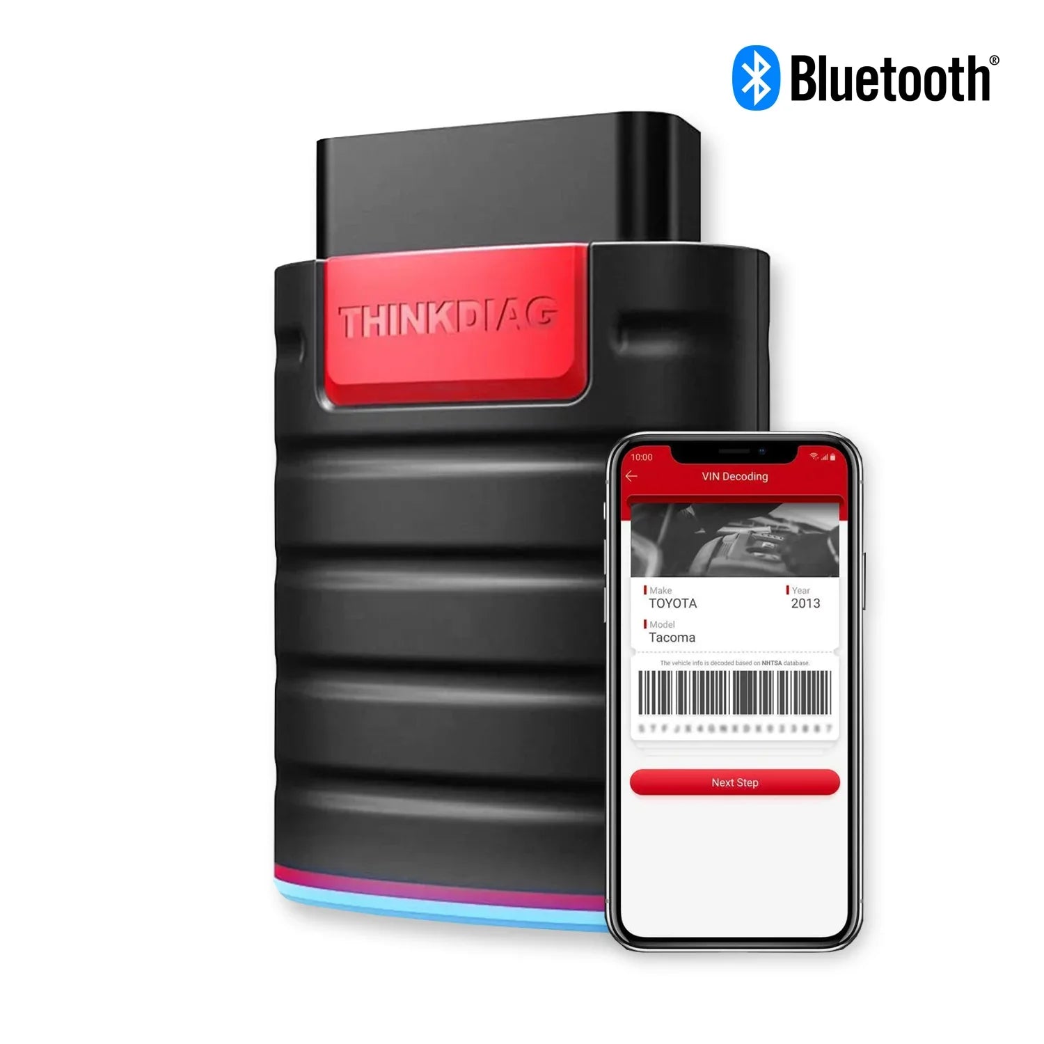 Bluetooth OBD2 Scanner Full Systems Car Diagnostic Tool Code Reader (2 Year Software Included) 15 Maintenance Functions for Cars Since 1996- THINKCAR THINKDIAG