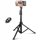 Wireless Tripod Selfie Stick for iPhone 14/14 Pro/Pro Max/13/13 Pro/Pro Max/12 Pro/Pro Max/Pro Plus/Max Mini - Monopod Remote Shutter Built-in Self-Portrait Extendable Stand J6A