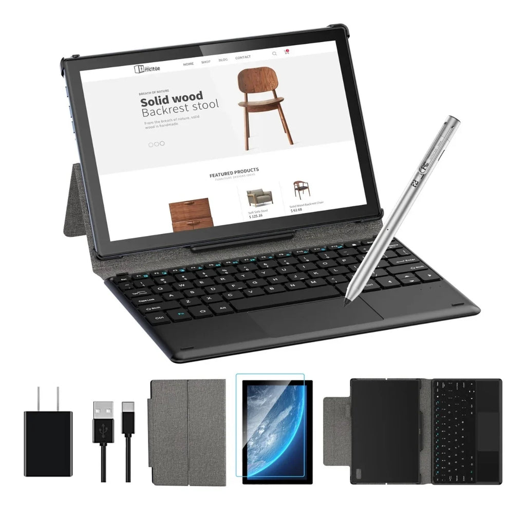 BYYBUO Tablet 10.1": Your Ultimate Entertainment Center with Full HD Display, FM Radio, Android 12