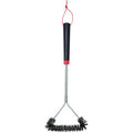 1 PK, Weber 18 In. Stainless Steel Bristles 3-Sided Grill Cleaning Brush