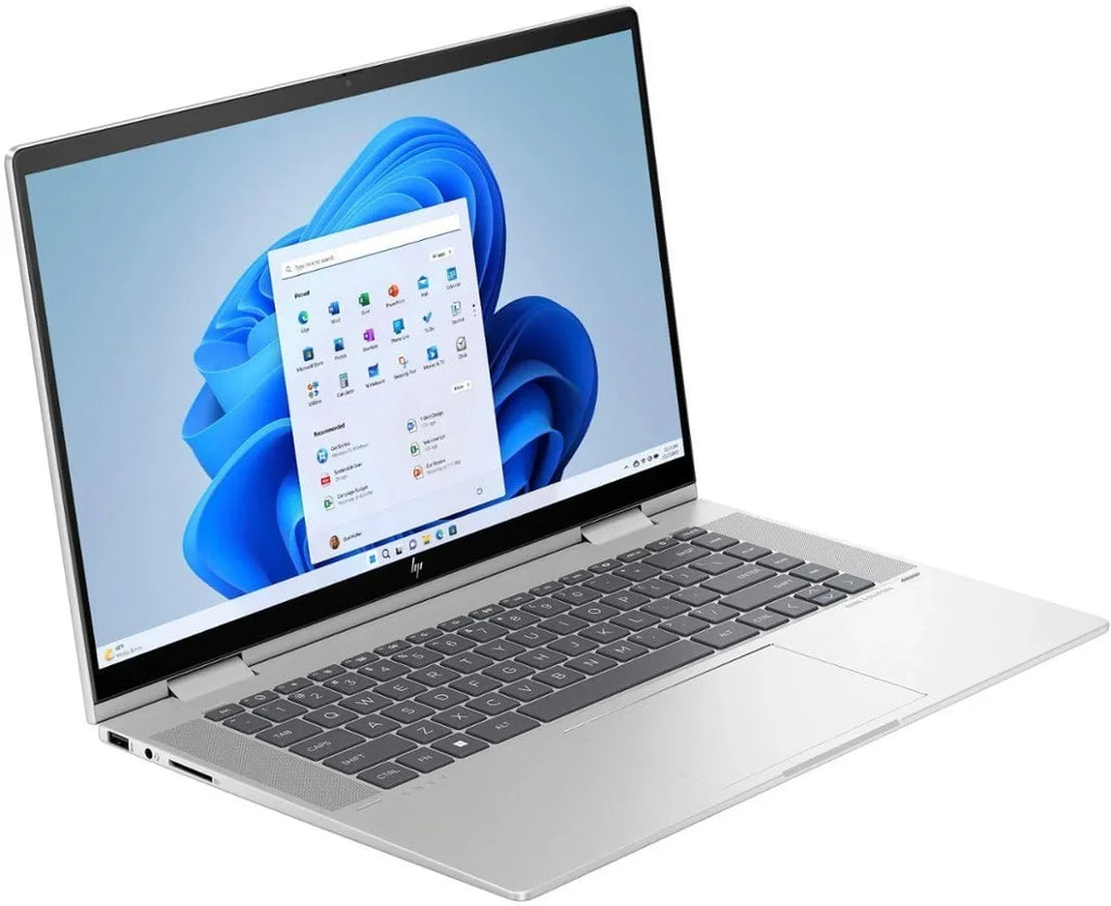 Envy X360 15 2-in-1 Portable computer 15.6" FHD IPS Display 13th Gen 10-Core i7-1355U 16GB RAM 1TB SSD Iris Xe Graphics Backlit Thunderbolt USB-C HDMI B&O Win11 Silver + HDMI Cable