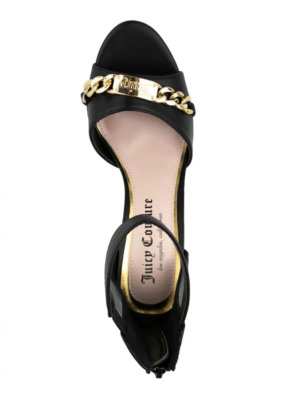 Juicy Couture Womens MAIA Faux Leather Ankle Strap Pumps
