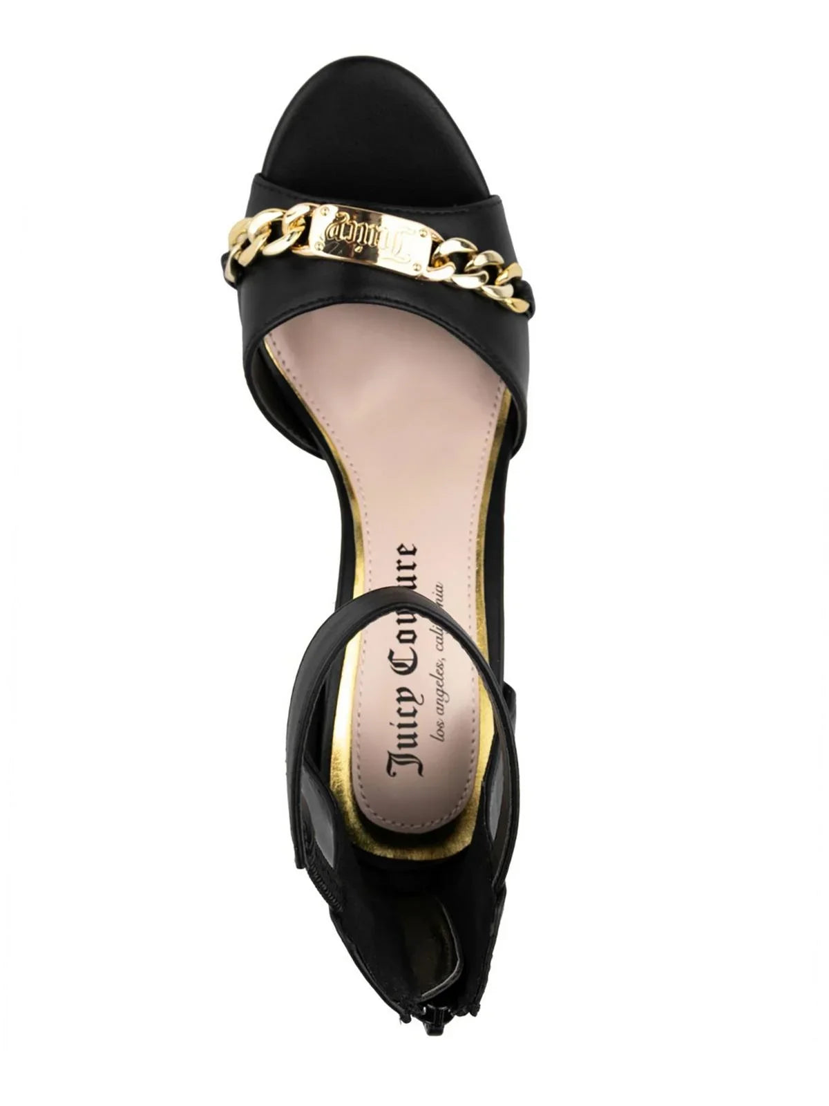 Juicy Couture Womens MAIA Faux Leather Ankle Strap Pumps