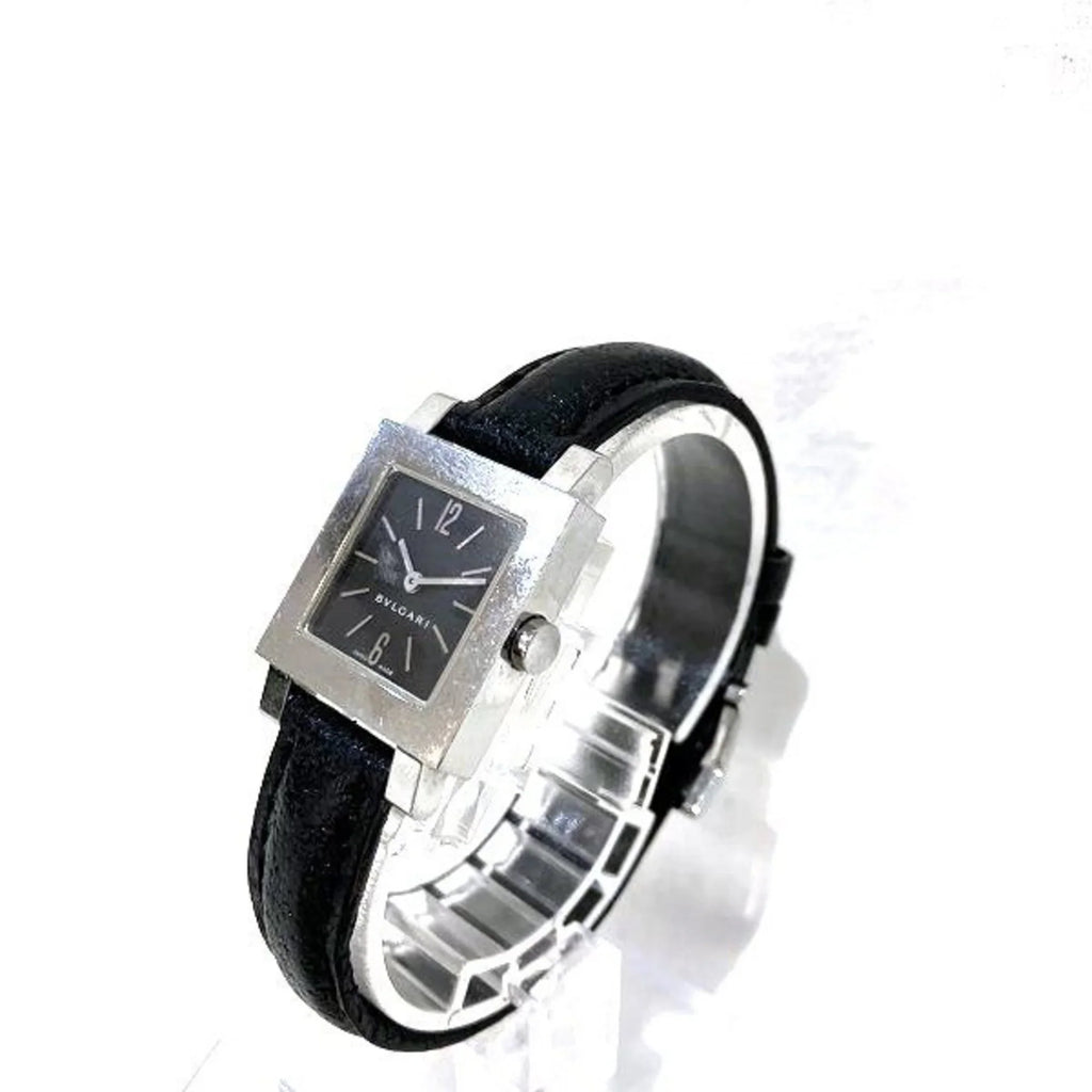 Pre-Owned Bulgari BVLGARI Quadrato SQ22SL Quartz Watch Ladies (Fair)