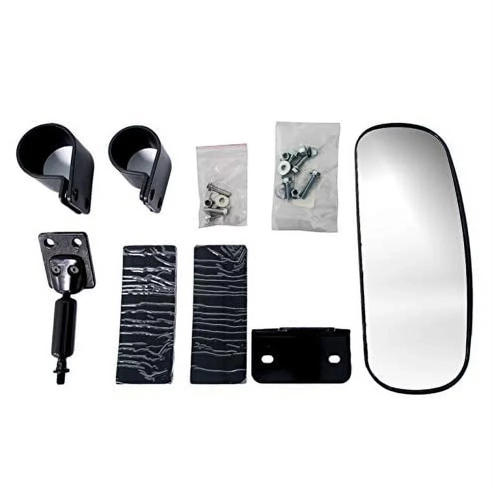 SuperATV UTV Rear View Mirror for Can|Am Defender HD 5 / HD 8 / HD 10 / MAX (see fitment)|Fully Adjustable|Can Am Rear View Mirror Measures 10.25" x 4"|Perfect for Work or Play|MIR-CA-DEF-001-02
