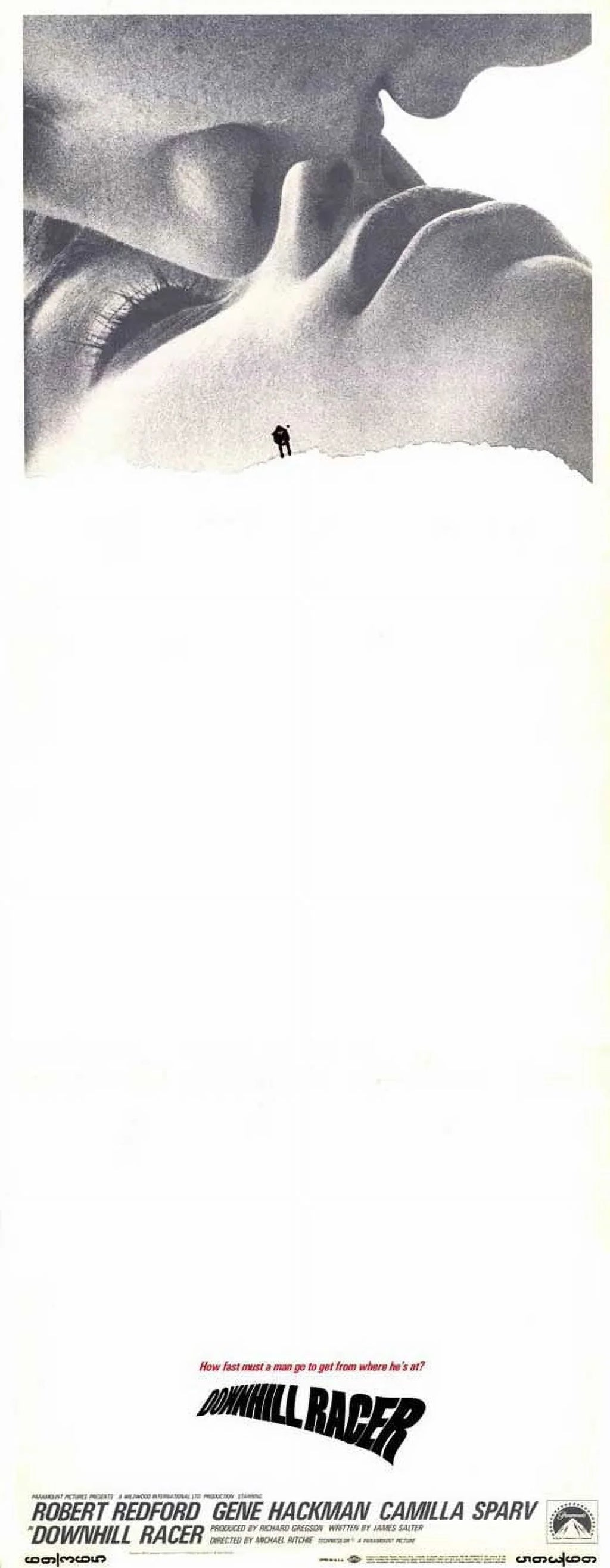 Downhill Racer POSTER (14x36) (1969) (Insert Style A)