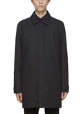 Z Zegna Mens Microtene Mac Coat Large Dark Navy Raincoat - NWT $940