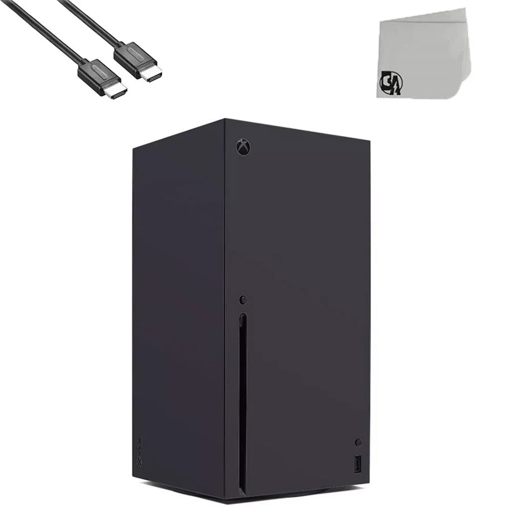 Xbox Series X Video Game Console Only White with HDMI Cable BOLT AXTION Bundle Like New