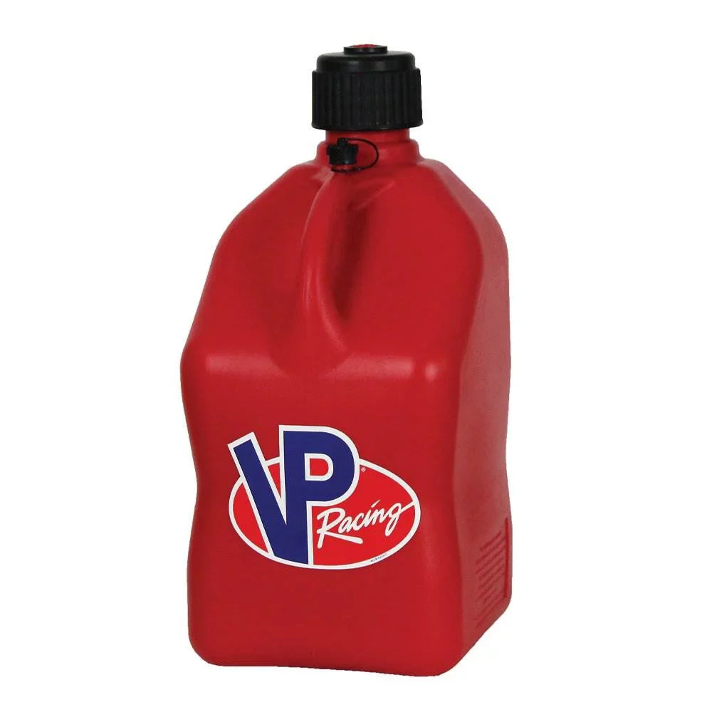 VP Racing Fuels 5.5 Gal Utility Jugs (2 Pack) with 14 In Standard Hose, Red