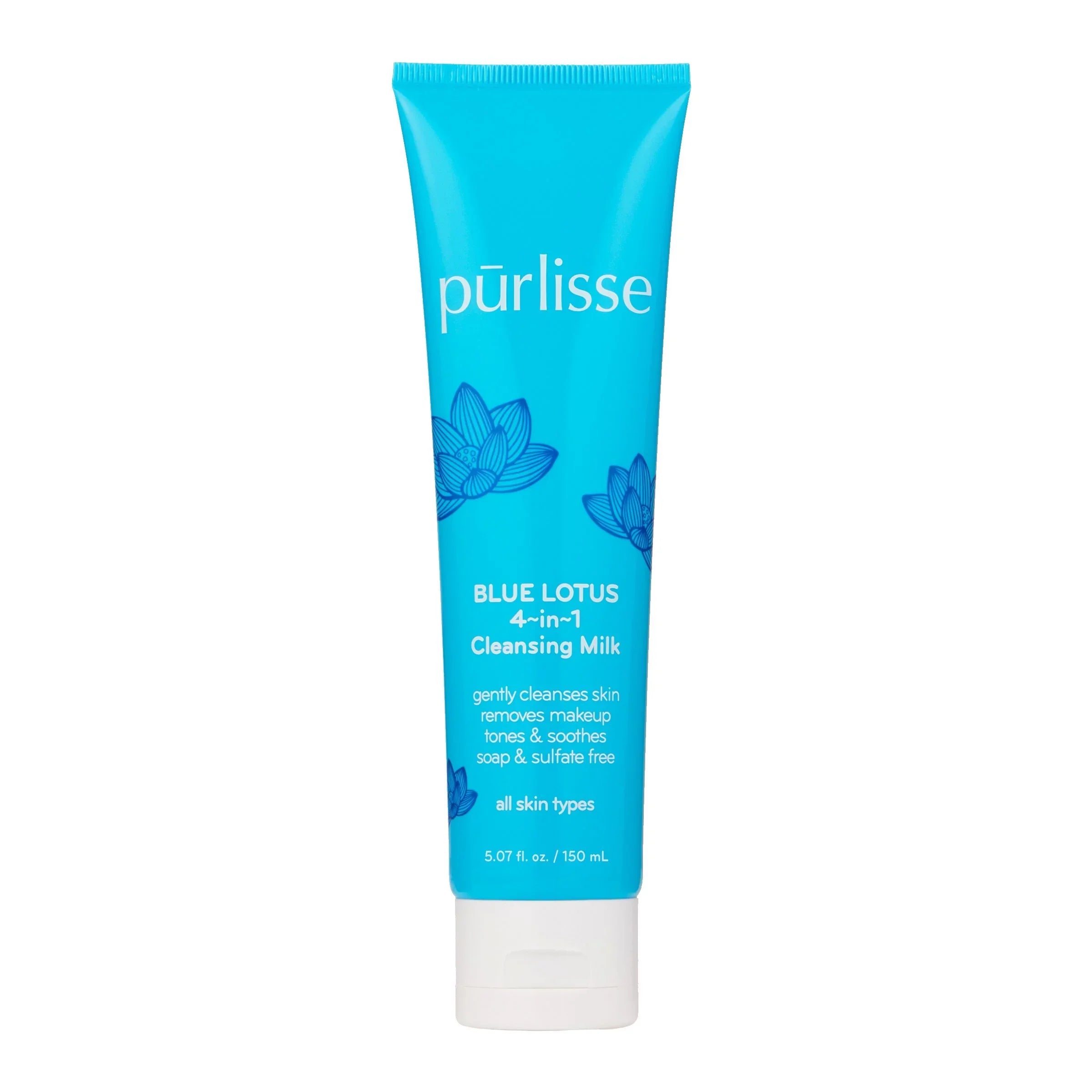 Purlisse Blue Lotus 4~in~1 Cleansing Milk