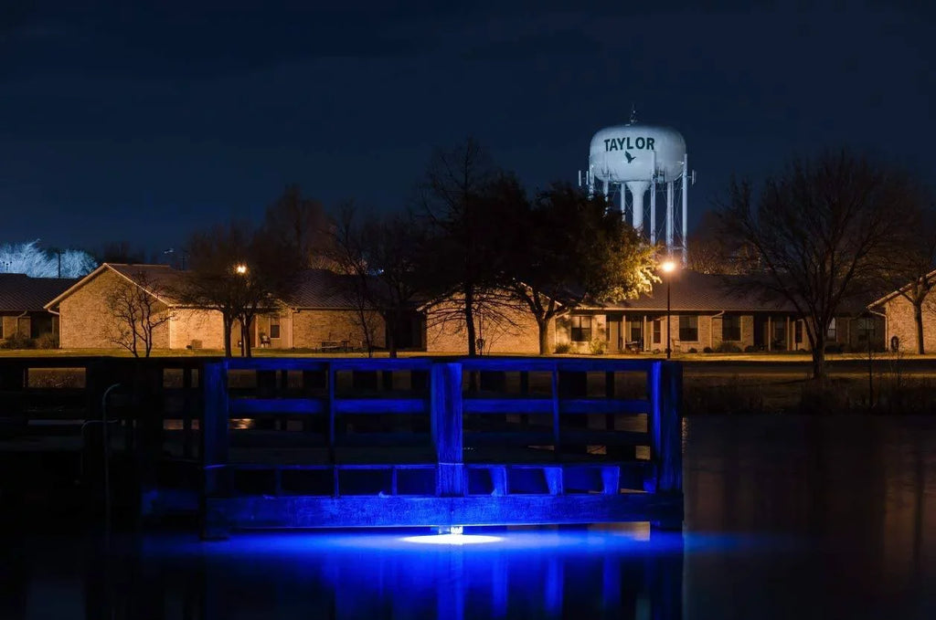 Multi-Color Color Changing LED Dock-7500 Fluid Fishing Light with Remote Control