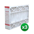 Replacement Fits Honeywell HVAC F100B1016 16x25x4 Air Filter MERV 11 (3 Pack)