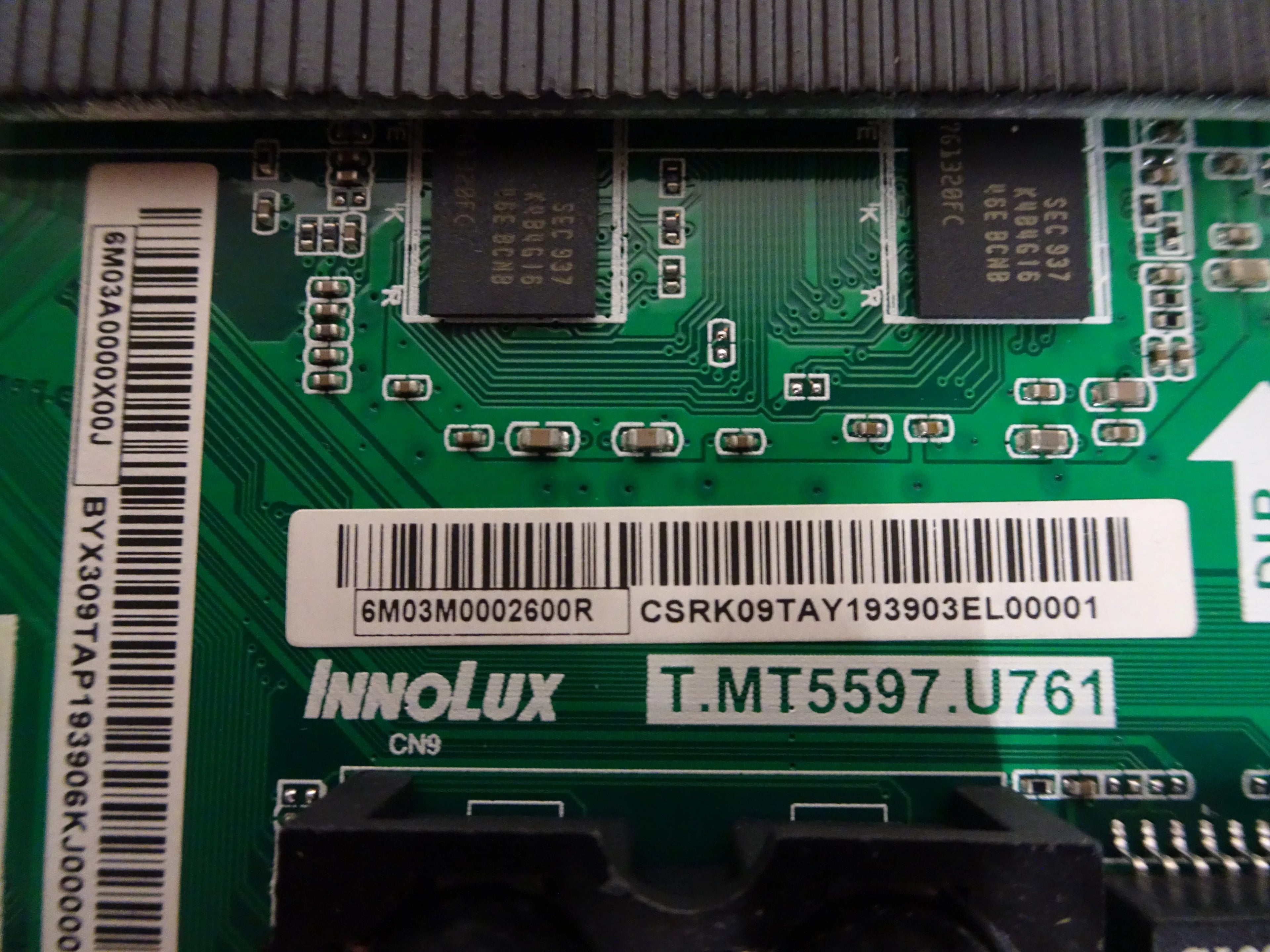 Vizio V505-G9 LINIXXVV Main Board (6M03A0000X00J) 6M03M0002600R