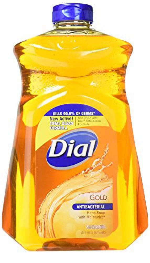 Dial Hand Soap Refill, With Moisturizer, Antibacterial, Gold