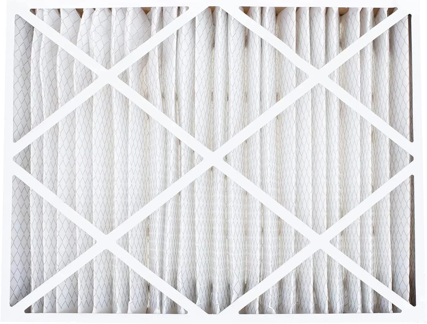 Filterbuy 20x25.25x3.5 MERV 8 Pleated HVAC AC Furnace Air Filters for Aprilaire Space-Gard 102/2120 (3-Pack)