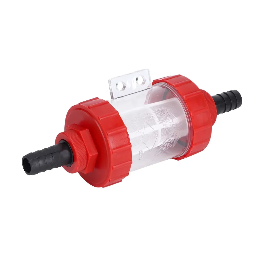 Tarente Agricultural In-Line Mesh Filter High Flow Fluid Pump Transparent Filter (G3/4in)