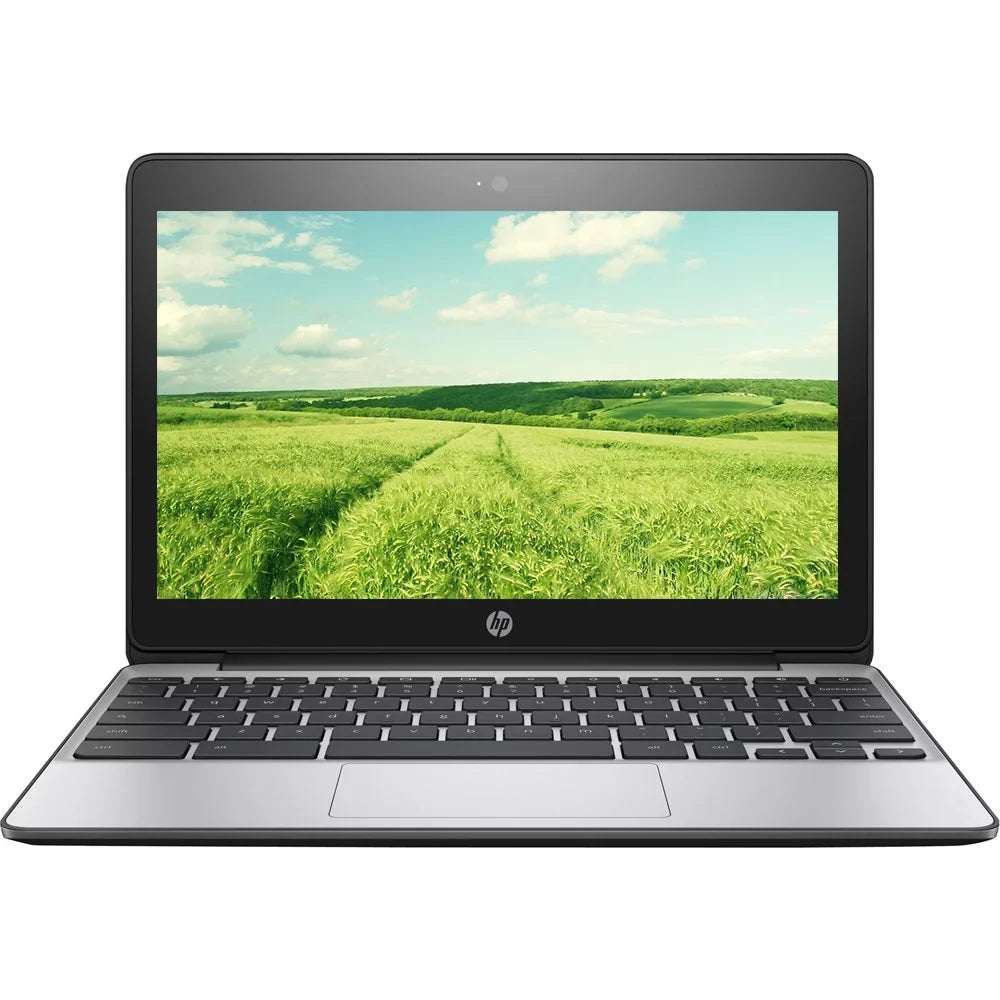 Restored | Chromebook | 11.6-inch | Chrome OS | 4GB RAM | 16GB SSD | Bundle: USA Essentials Bluetooth/Wireless Airbuds, Wireless Mouse By Certified 2 Day Express
