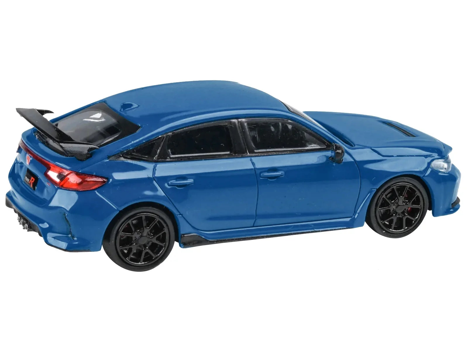Diecast 2023 Honda Civic Type R FL5 Boost Blue Pearl 1/64 Diecast Model Car by Paragon Models