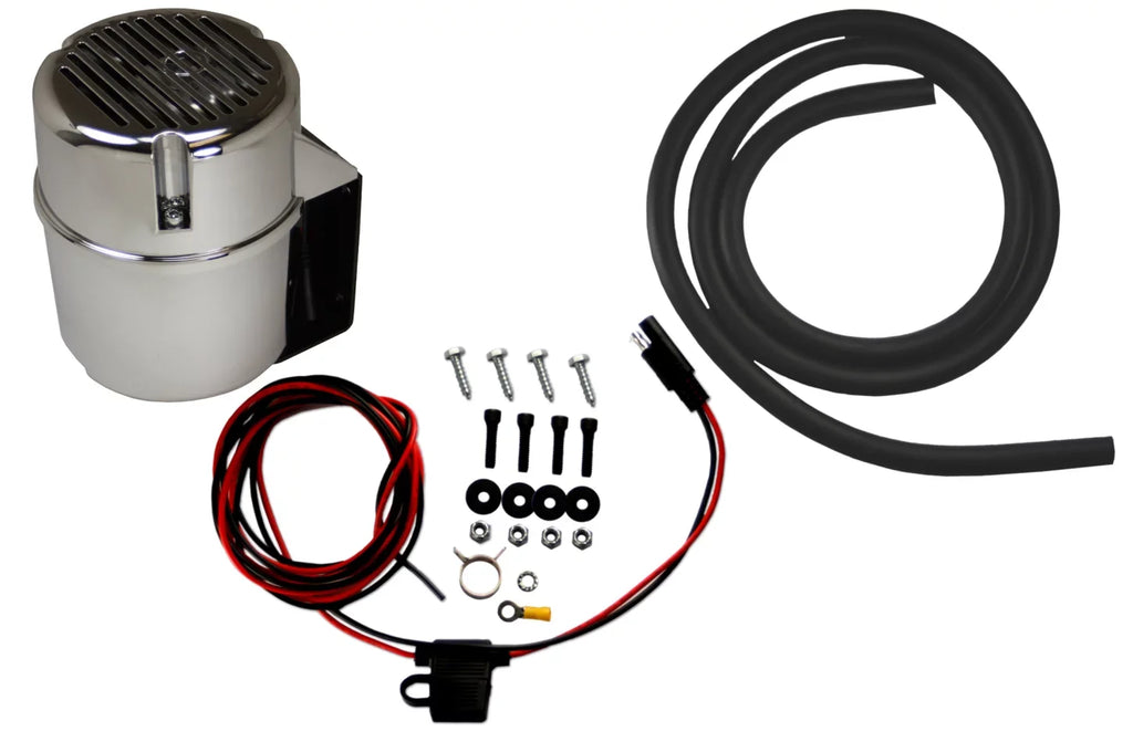 Leed Brakes Electric Vacuum Pump Kit - Chrome Bandit Series (VP001C)