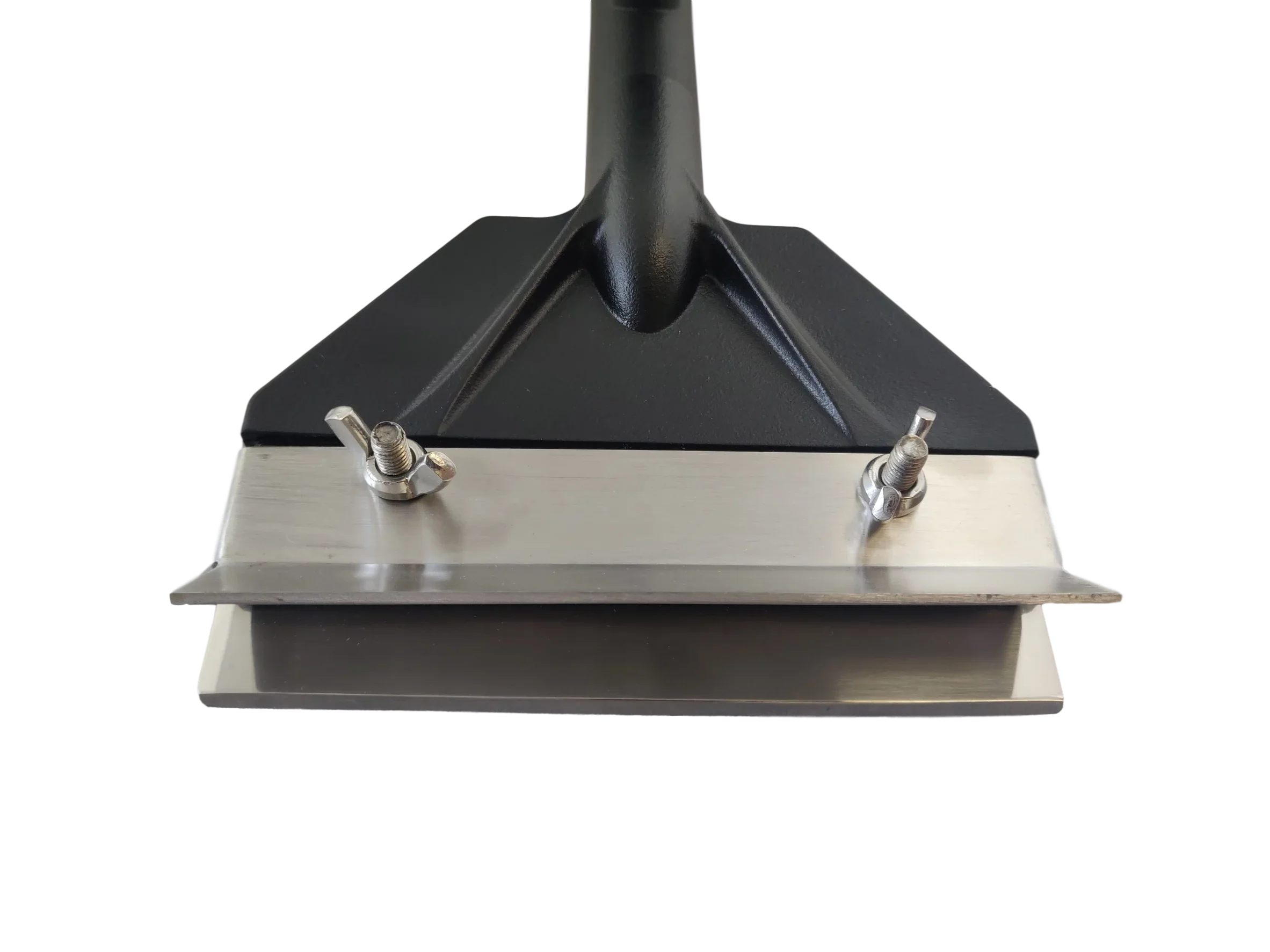 Chef-Master 90254 Griddle Scraper, Flat Iron Grill Griddle Scraper, Professional Restaurant Grade Quality, Blackstone Grill Griddle Scraper, Long Handle for Added Protection