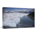 Global Gallery 16 x 24 in. Hubbard Glacier Encroaching on Gilbert Point - Wrangell-St. Elias National Park - Alaska Art Print - Matthias Breiter