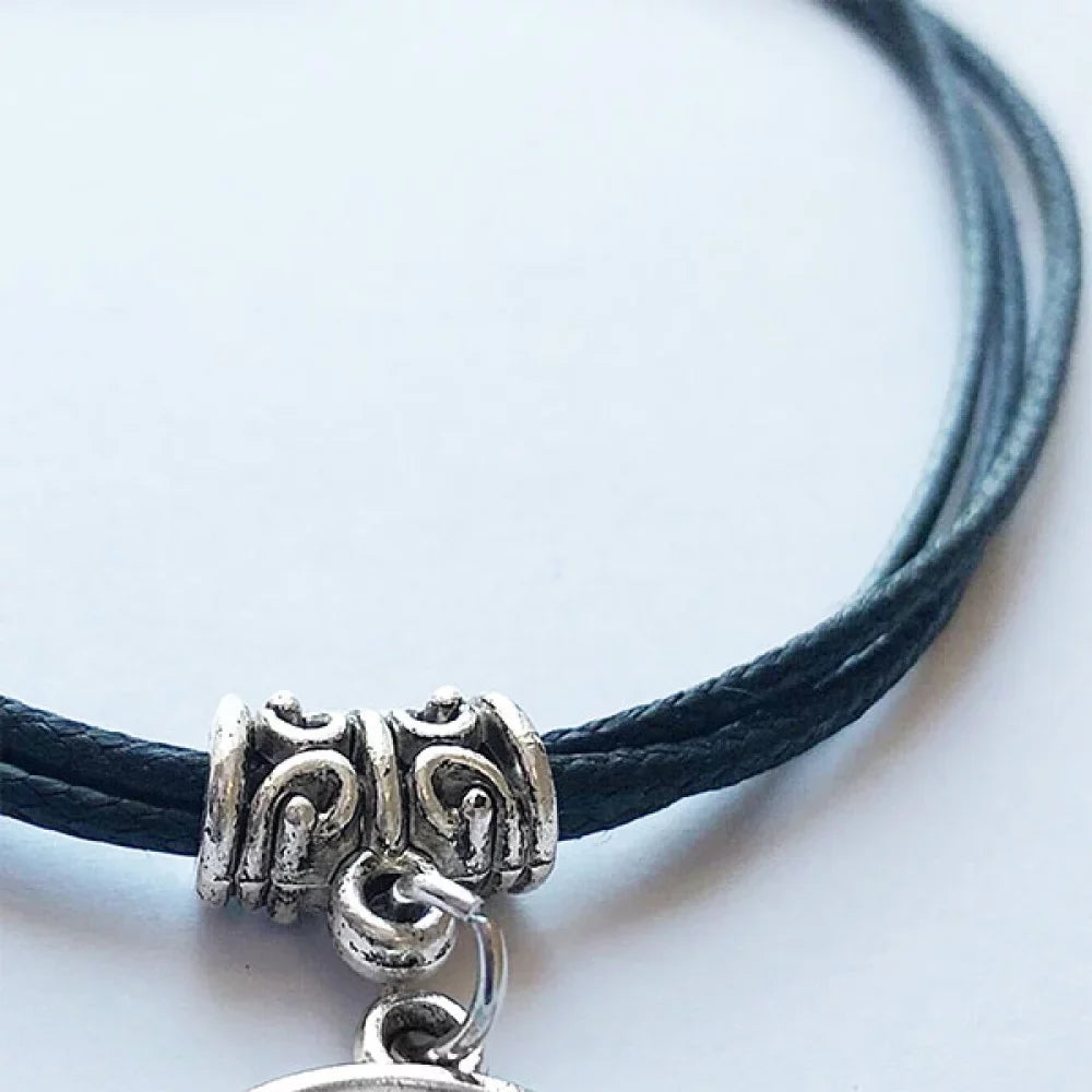 Famous Poetry Quote Seize It Live It Bracelet Leather Rope Wristband Black Jewelry