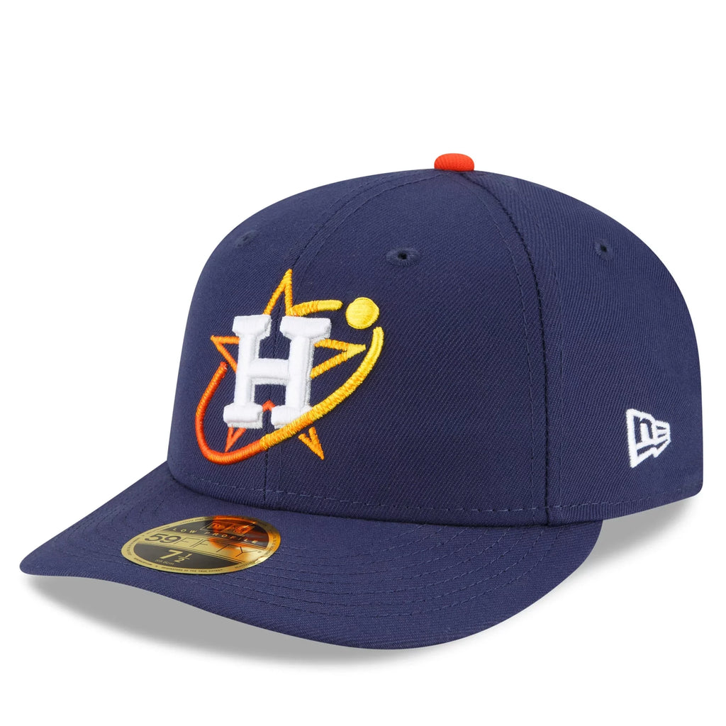 Men's New Era Navy Houston Astros 2022 City Connect Low Profile 59FIFTY Fitted Hat