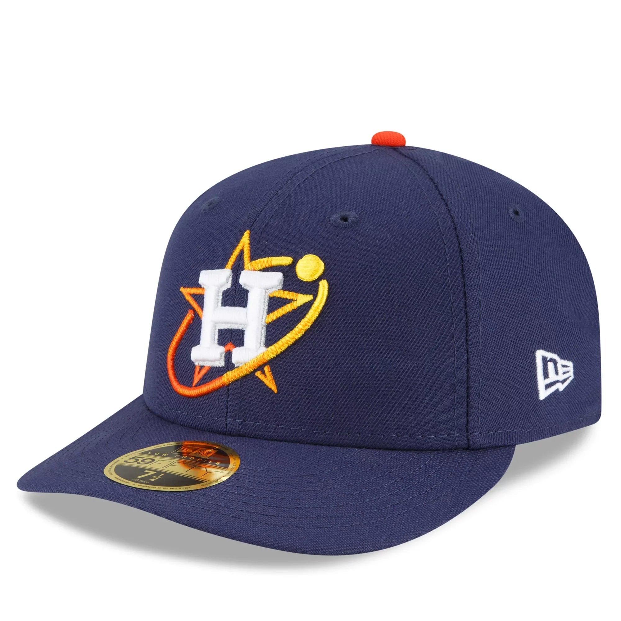 Men's New Era Navy Houston Astros 2022 City Connect Low Profile 59FIFTY Fitted Hat