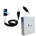 Gomadic High Capacity Rechargeable External Battery Pack suitable for the Ericsson Xperia Sola - Portable Charger with TipExchange Technology