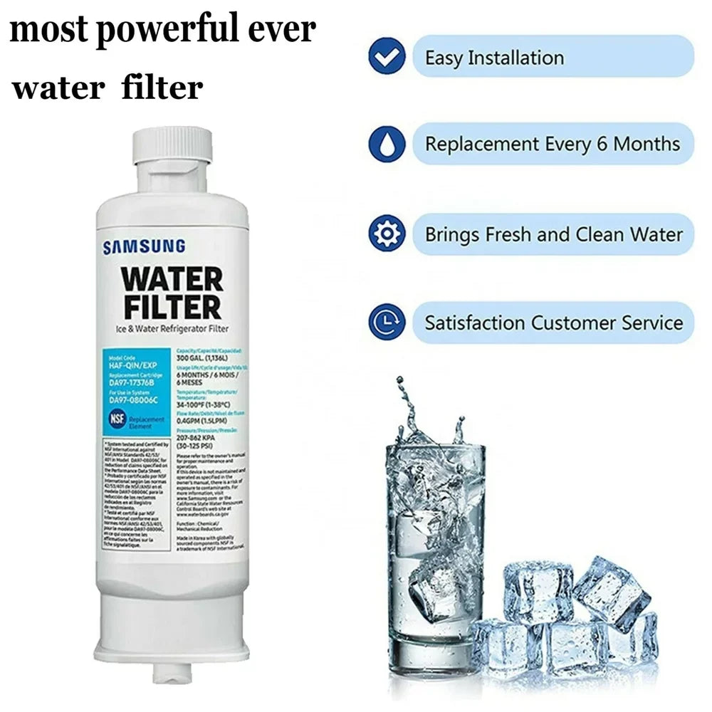 DA97-17376B Replacement Compatible with DA97-17376B Liquid Filter,Pack of 3