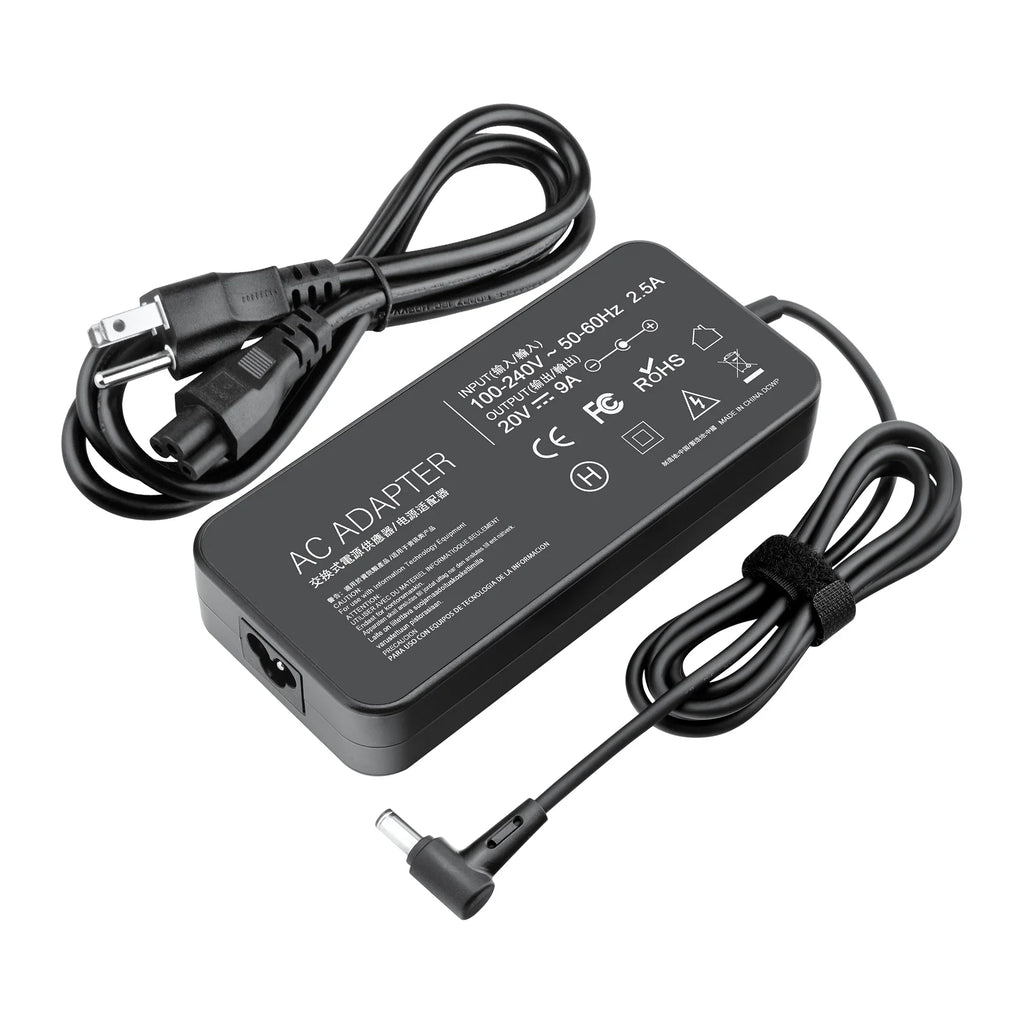 SKKSource 20V 9A 180W AC Adapter Charger Compatible with TUF Gaming F15 FX506HM Notebook Power Cord