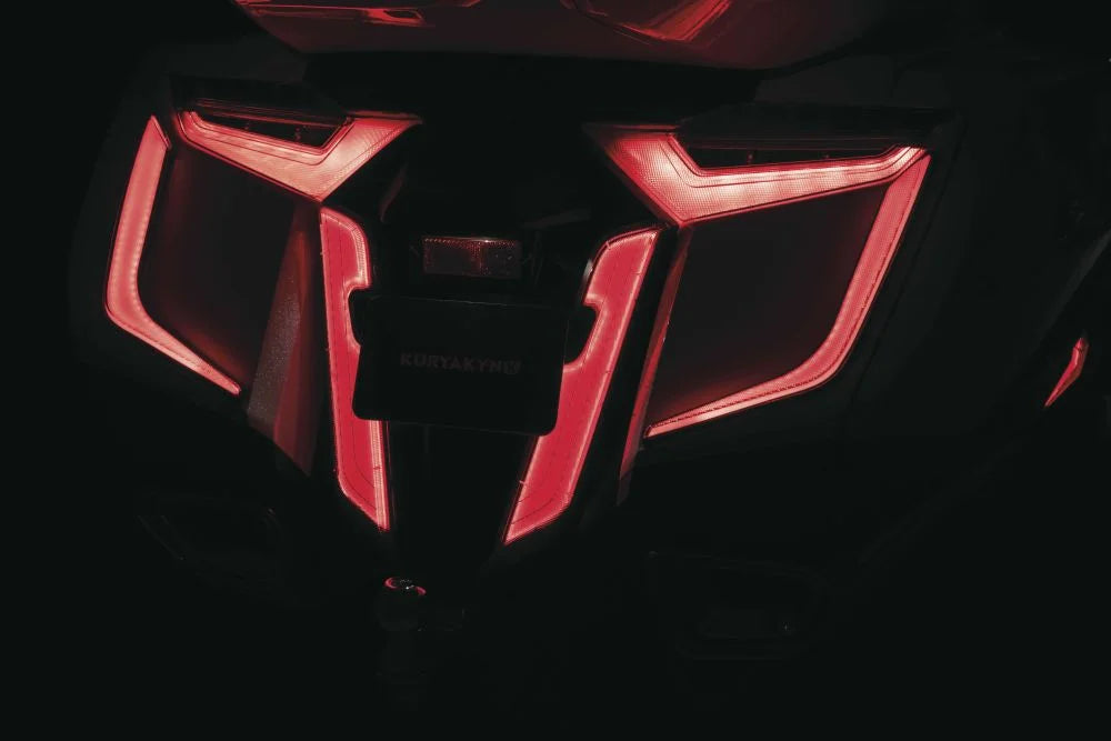 Kuryakyn Omni LED Rear Fender Cover for 2018-2021 Honda Gold Wing, Black