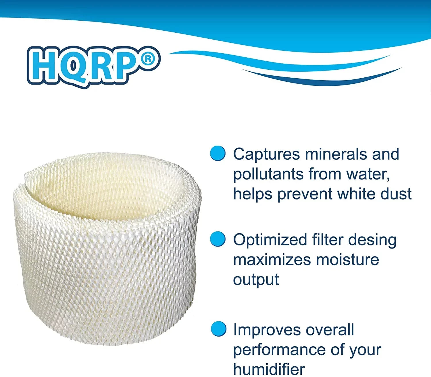HQRP Filter 3-pack for AirCare MAF2 MA0800 Humidifier