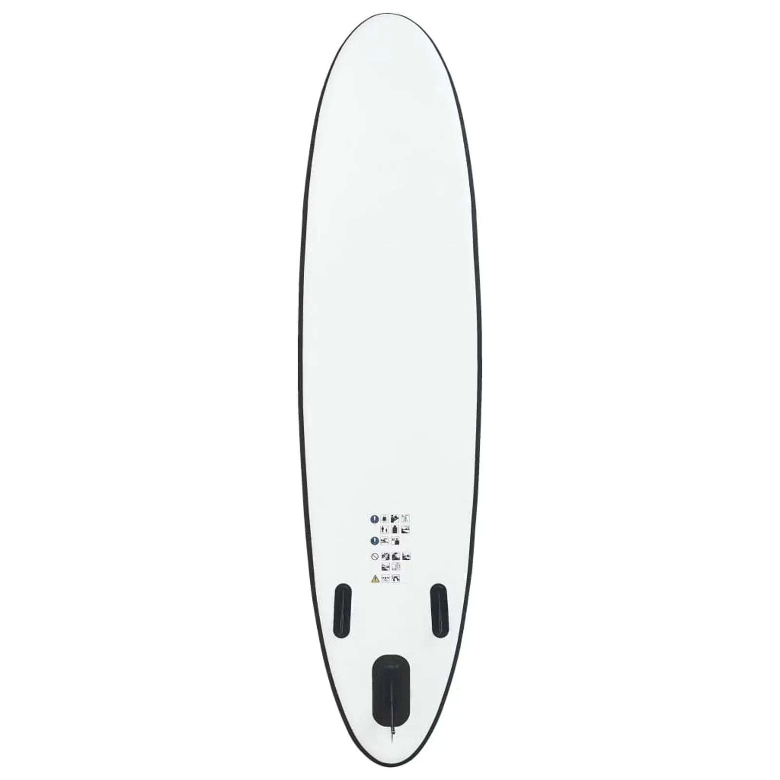 Maboto Inflatable Paddle Board Set Black and White