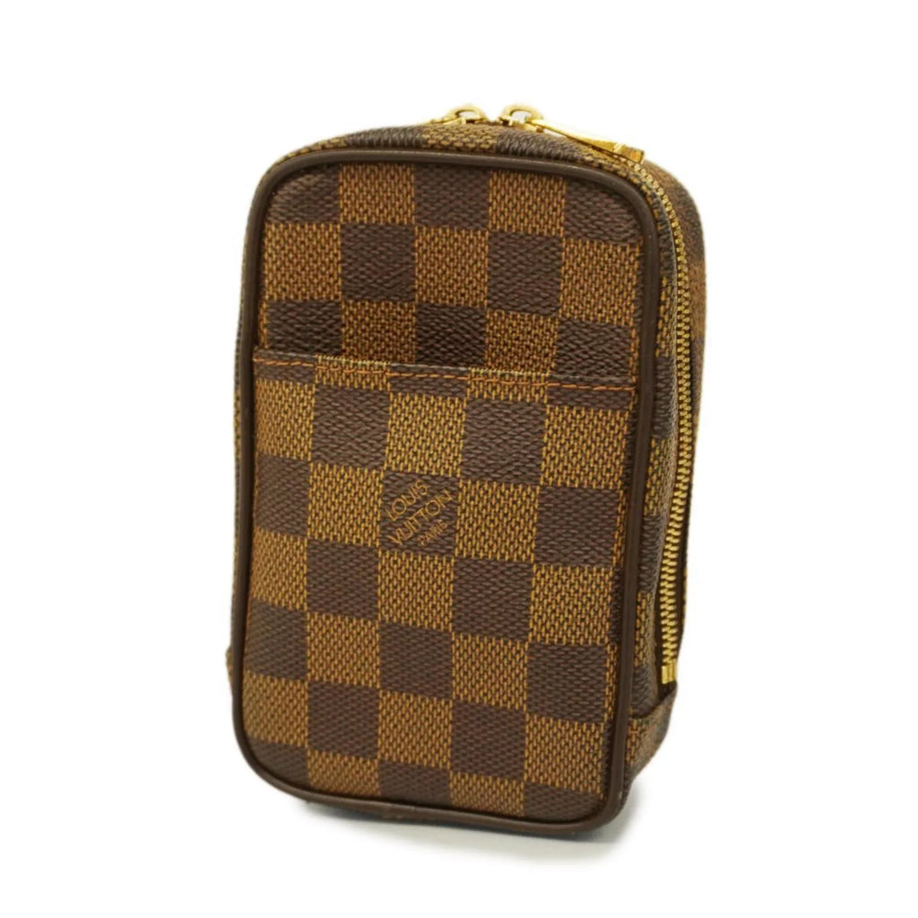 Pre-Owned Louis Vuitton Pouch Damier Etui Okapi PM N61738 Ebene Men's Women's (Good)