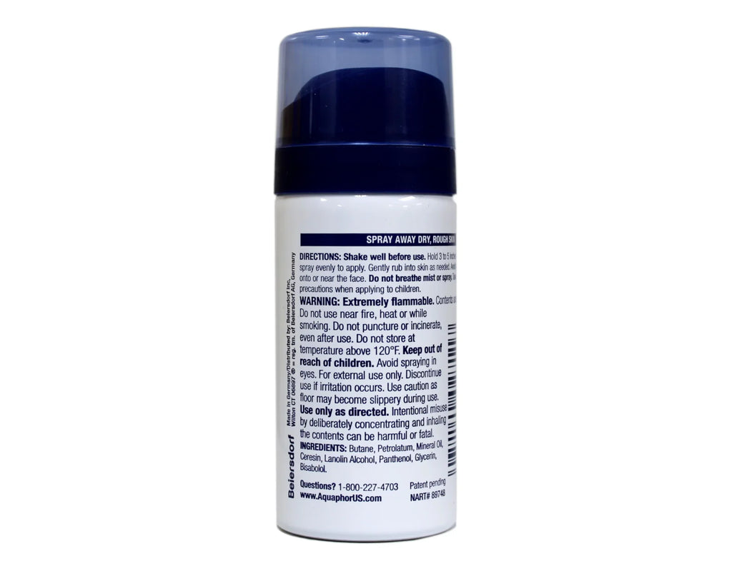 Aquaphor Ointment Body Spray Advanced Therapy Travel Size 0.86 oz Pack of 4