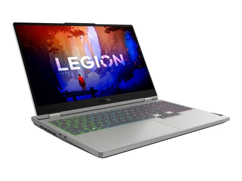 Legion 5 15ARH7 82RE - Ryzen 7 - 6800H / up to 4.7 GHz - Win 11 Home - GF RTX 3050 Ti - 16 GB RAM - 1 TB SSD NVMe - 15.6" IPS 1920 x 1080 (Full HD) @ 165 Hz - 802.11a/b/g/n/ac/ax (Wi-Fi 6E) - black (bottom), storm gray (top) - kbd: US Engl