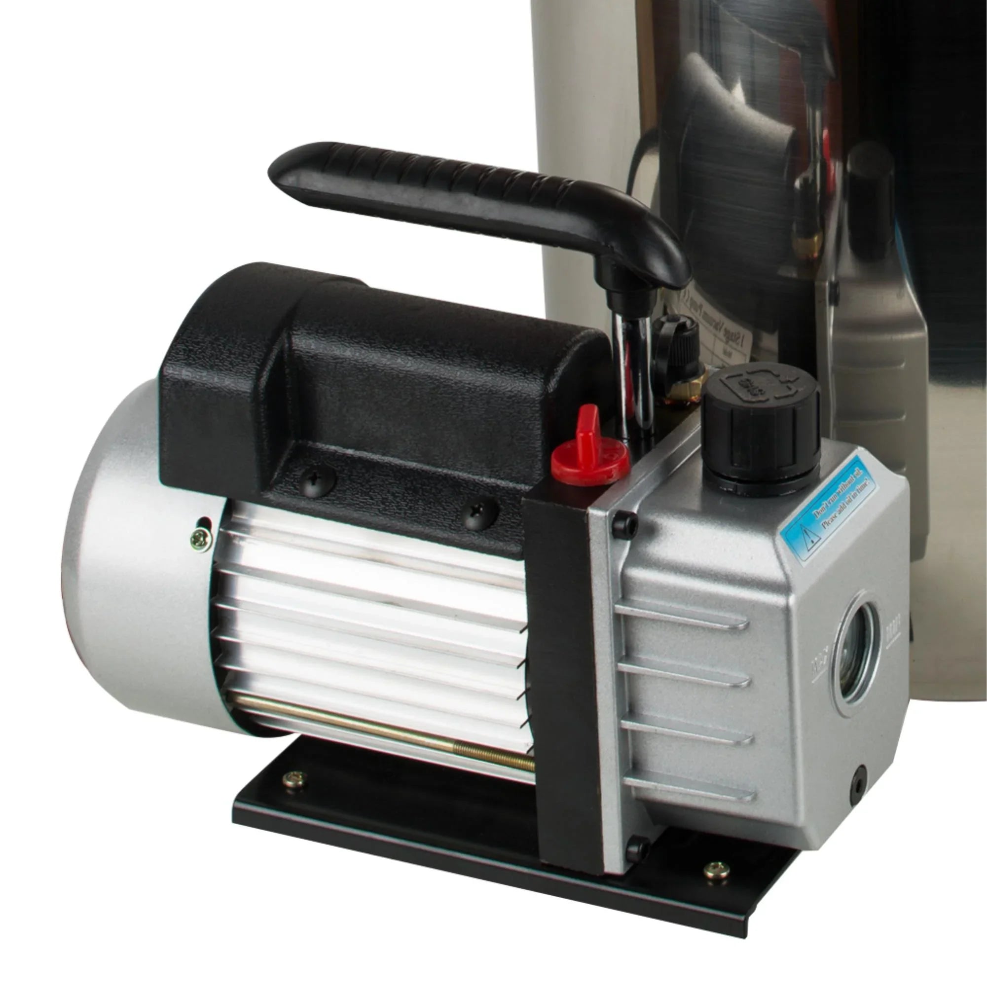 Effortlessly Remove Air Bubbles with our Stainless Steel Silicone Machine and Powerful Vacuum Pump Kit