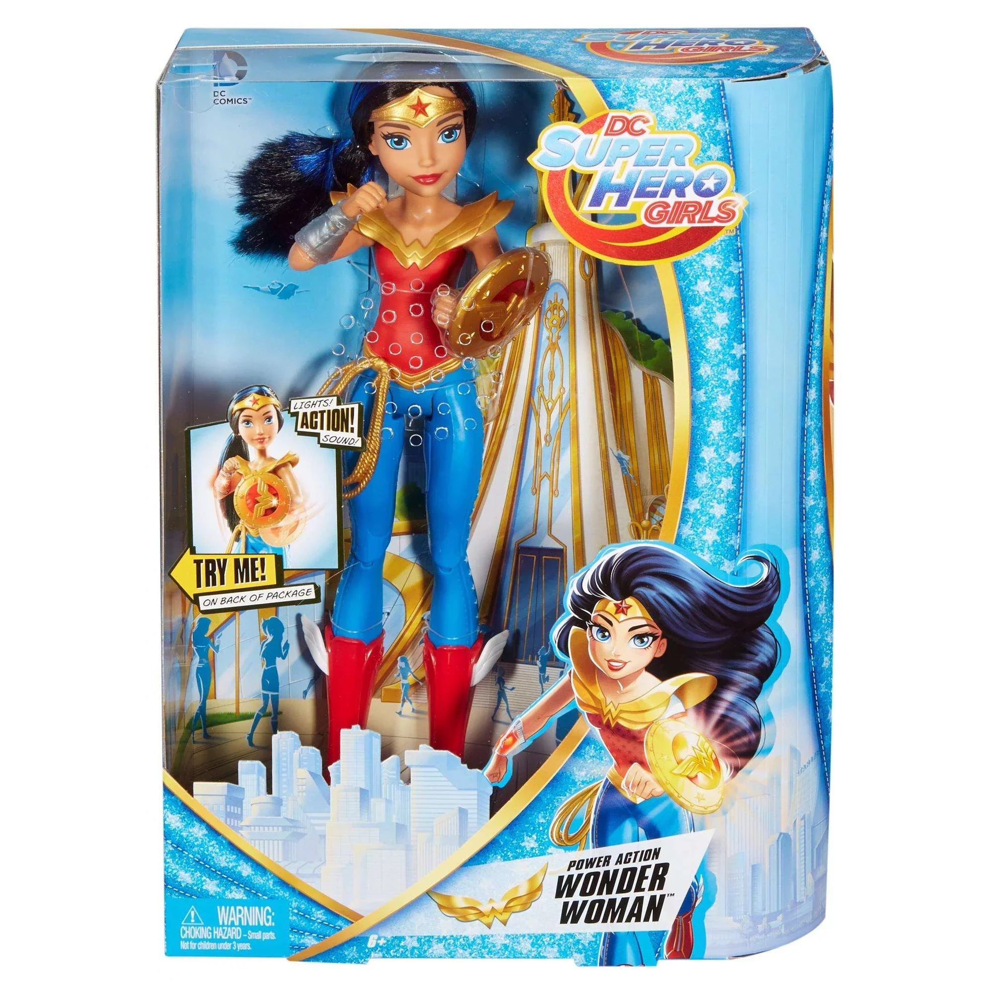 DC Super Hero Girls Power Action Wonder Woman Doll