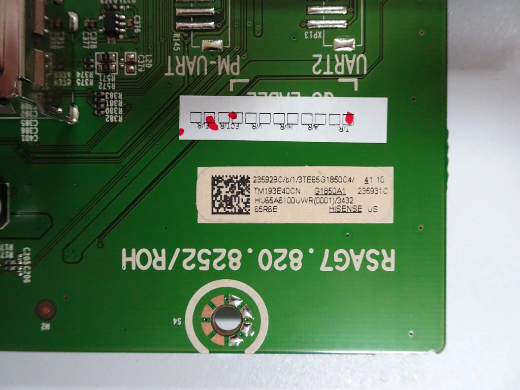 Hisense 65R6E Main Board (235931C, RSAG7.820.8252/ROH) 235929C