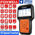 FOXWELL NT650 Elite Automotive OBD2 Scanner ABS Airbag Engine Code Reader with SAS EPB DPF EPS TPMS TPS 25 Special Functions