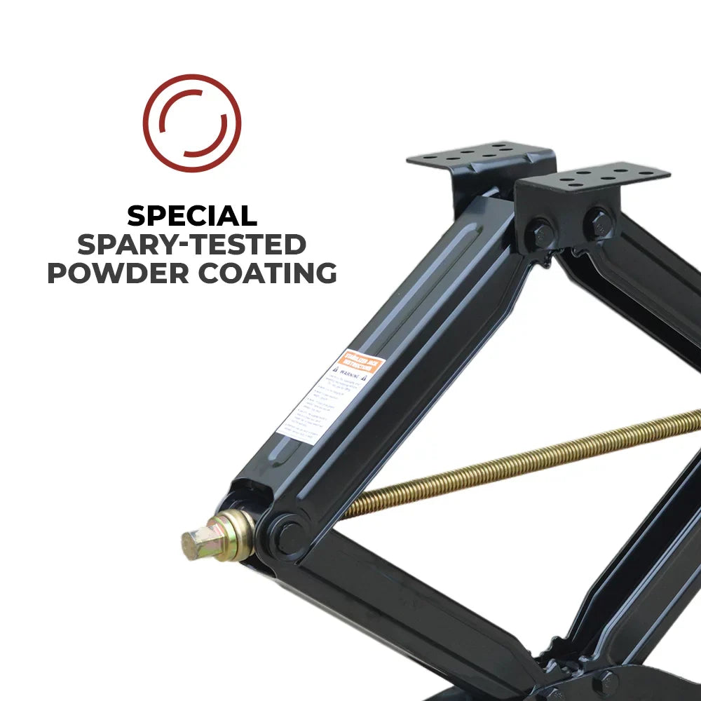 Bastion Distribution Two New 24" Scissor Jacks | 5000lb Capacity | 4-24” Adjustable Height | Great For Stabilizing Trailers, Campers & More | BJ-5000MSJ24