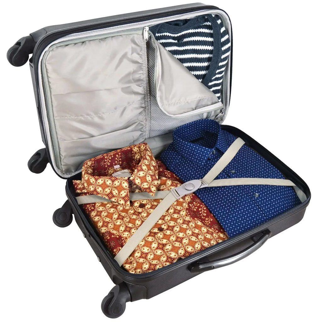 MOJO Black Northwestern Wildcats 21'' Two-Tone Spinner Carry-On Luggage