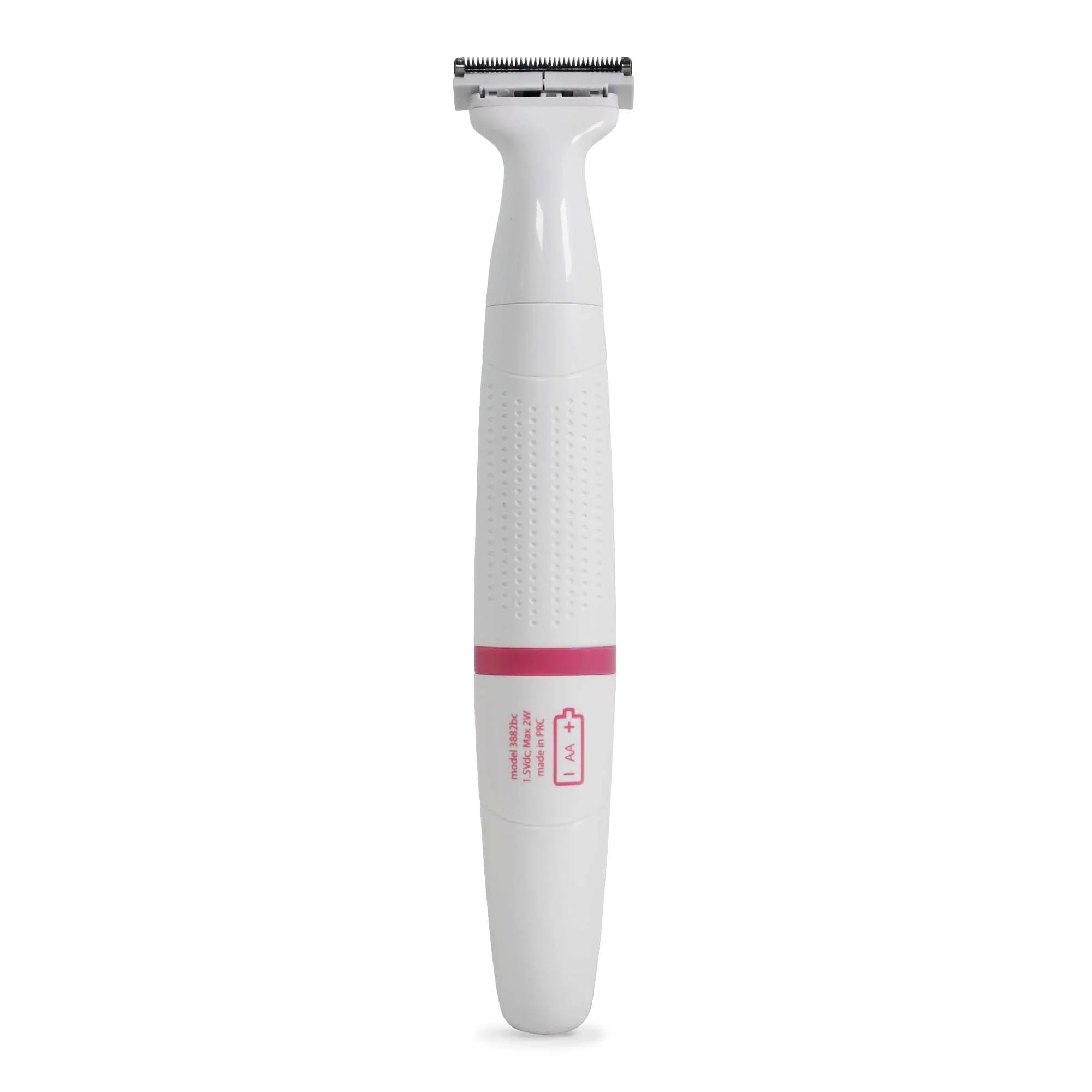 PALMPERFECT Total Grooming System, 3 Interchangeable Heads, Liquid Resistant, Female Electric Shaver