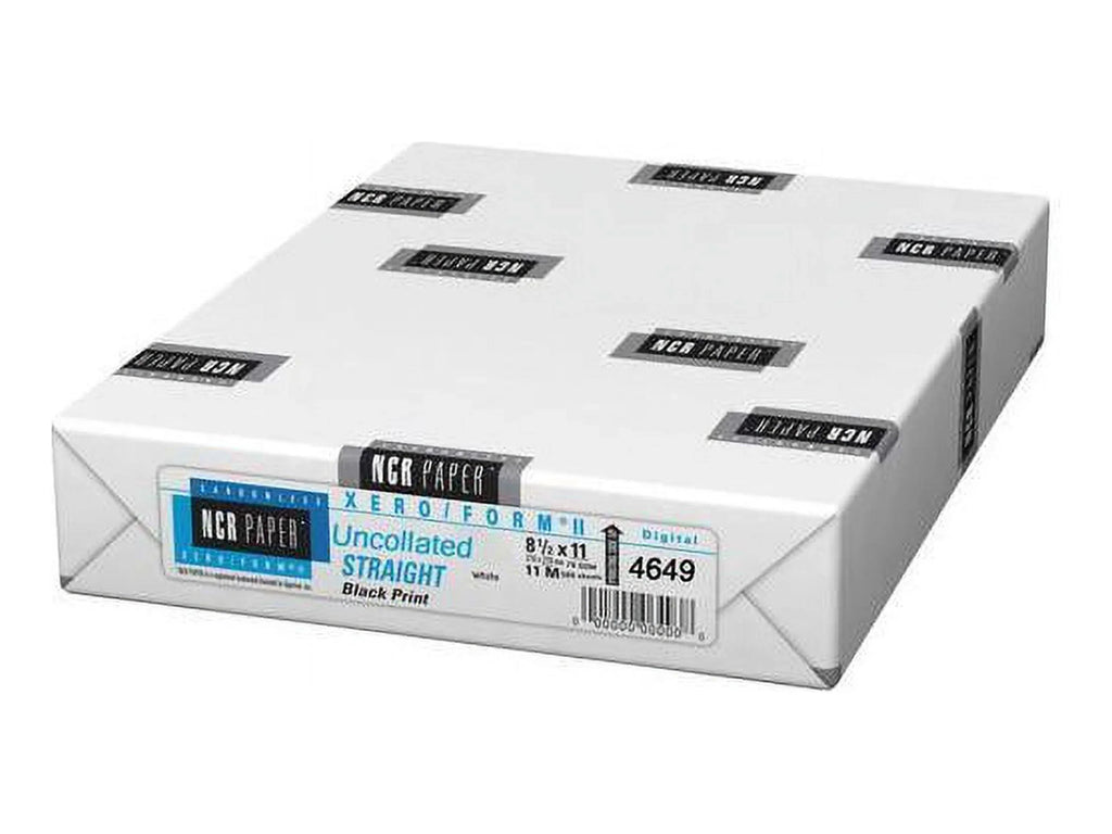 NCR Paper - Appvion Carbonless Paper, Uncollated Single, 8-1/2" x 11", 500 Per Pack, White