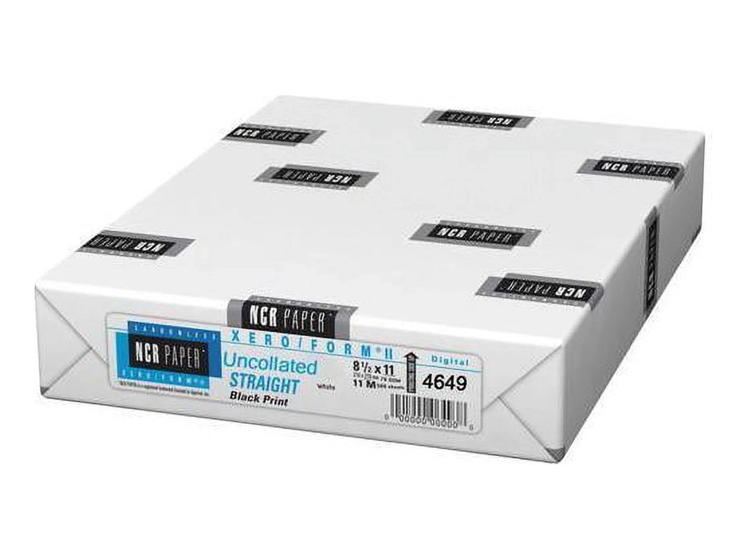 NCR Paper - Appvion Carbonless Paper, Uncollated Single, 8-1/2" x 11", 500 Per Pack, White